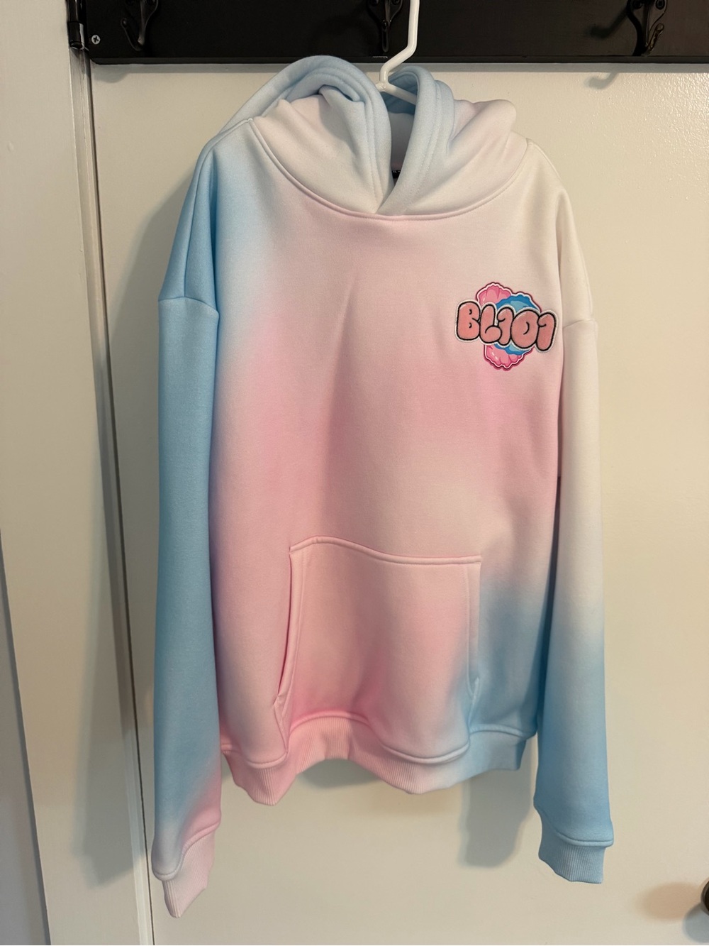 Baseball Lifestyle 101 Pastel Ombre Hoodie with Cloud Logo